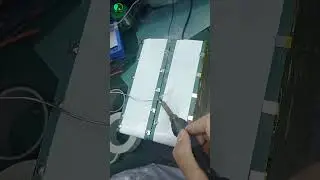 Preparation before installing the BMS. #lithiumbattery #lithiumbatterypack #lifepo4 #batteries