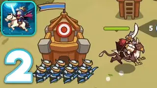 Nighty Knight: Frontier War TD - Walkthrough Gameplay Part 2 (Android)