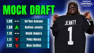 Post-NFL Draft Fantasy Mock Recap! Rankings, Sleepers & Strategy Tips | 2025 Fantasy Football Advice