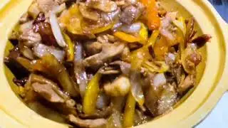 Quick sauté duck breast with tangerine peel 速炒陳皮鴨