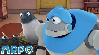 Achoo Attack! Sneezing with the Birds!🤧🎬 | ARPO The Robot Classics