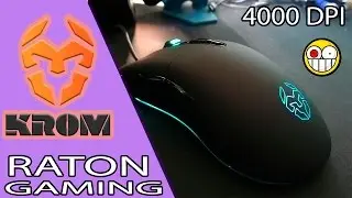 RATON GAMING ECONOMICO  - NOX KROM KADRU - 4000 DPI
