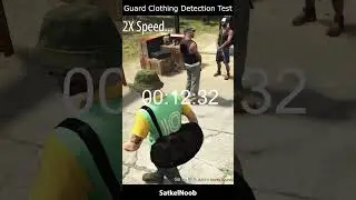 GUARD CLOTHING Detection Test - Cayo Perico Heist #shorts