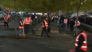 The pre-dawn eviction of Zuccotti Park