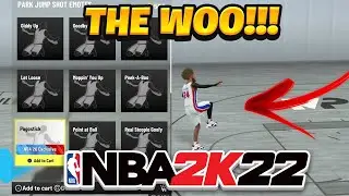 HOW to get The WOO (POP SMOKE) DANCE IN SEASON 9 ON NBA2K22! NEW GREEN ANIMATION