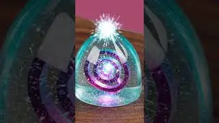 Crystal Amber Fruit ASMR | Satisfying Macro Slice 🍯✨ #Shorts