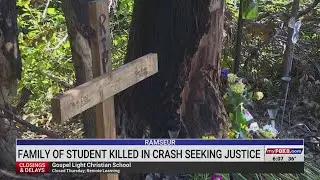Family of Ramseur student killed in crash wants justice
