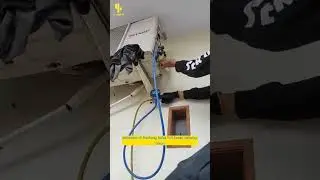 CARA FLUSHING AC TANPA TURUN UNIT AC #flushingac #flushingevaporatorac #acmakassar #upyeknikac