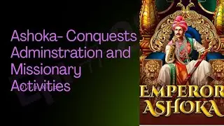 Ashoka-conquest, administration and Missionary Activities #ancienthistory#ssb tgt#RHT#ssb Arts