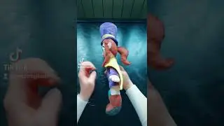 Hat kid toy from A Hat in Time.Custom plush