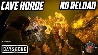 Ice Wind Lava Cave Horde Fight | Days Gone PC Gameplay