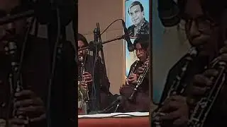 Clarinet player Ustaad  Javed Ali Khan, 3rd Al Khayal Music Festival 