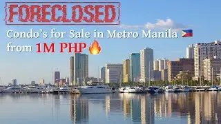 FORECLOSED Condo's for Sale in Metro Manila from 1M PHP