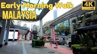 Bukit Bintang Malaysia Walking In The Morning Makes A Big Difference! 4K Walk Video