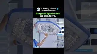 Surgical lights cast no shadows. | #surgeryinnovation #surgeon #science #engineering