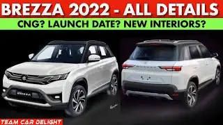 Brezza 2022 - CNG, New Interiors, High end Features | All Details