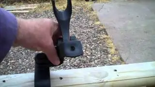 BISON  TRANSOM MOUNT ROD HOLDER