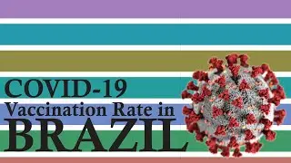 COVID-19 1st Dose Vaccination rate in Brazil