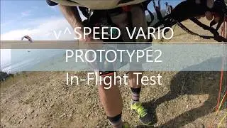 v^SPEED VARIO: Prototype2 Flight Test -- DIY Paragliding Variometer