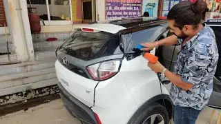 Tata Nexon Rooftop Vinyl Wrapping | Nexon Modification | Vwraps Sikar |