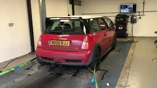 Mini Cooper s on 1320 dyno (195bhp at crank)