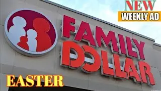 NEW Family Dollar Ad Sneak Peek EASTER  From 04/03 to 04/21 | Family Dollar Shop & Browse With Me