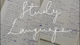 Study languages #languagevlog #japanese #spanish #koreanlanguage #turkish