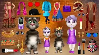 Talking Tom Billu Billa Dulhan ka Mekeup cartoon video #makeup  #billimakeup (part 2)