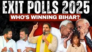 Bihar Exit Polls 2025 | Nitish Kumar Vs Tejashwi Yadav Vs Prashant Kishor | Modi vs Rahul I Barkha