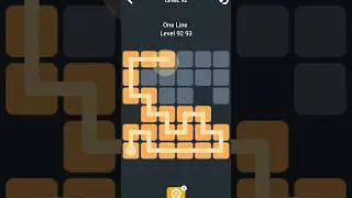 One Line level 92 93 #onelinegame #blockblast #phonegame #free
