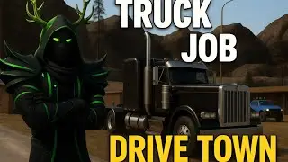 Truck Job Chaos in DriveTown! | MrNinjaSpeed Gaming 🚚🔥