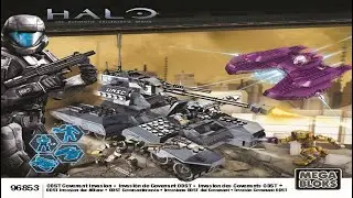 Mega Bloks Instructions | Halo | 96853 | Odst Covenant Invasion