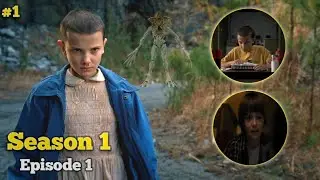 Stranger Things Season 1 Episode 1 Explained in Hindi | #strangerthings