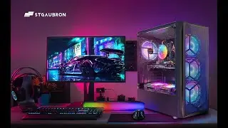 STGAubron Gaming PC Review &ndash; Intel i7, RX 580, 16GB RAM, RGB Madness Under Budget!