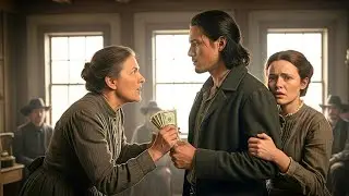 She Worked Hard to Keep Her Mother Quiet - Until The Half Apache Man Gave $50