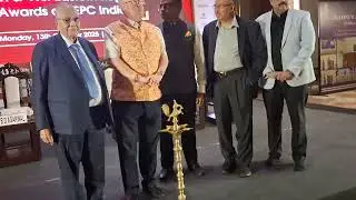 Lighting of lamp at EEPC INDIA(ER) 40th & 41 awards ,13.10.25