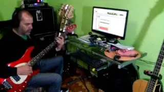 Sterling by Musicman  SB14 funk slap