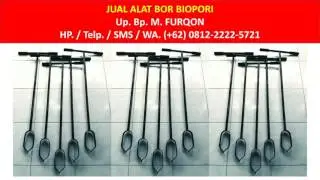 WA (+62) 0812-2222-5721 (T'Sel), Distributor Bor Biopori