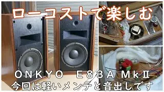 ＯＮＫＹＯ Ｅ８３ＡＭｋⅡ　メンテと音出し