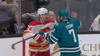 Nico Sturm Doesn't Appreciate Brett Ritchie's Hit Against Marc-Edouard Vlasic #Request