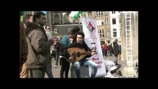 Demonstration Dam-square (Amsterdam 26-03-2016)