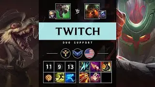 Twitch Support vs Nautilus - NA Diamond Patch 25.21