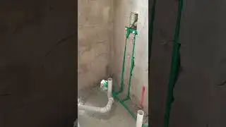 como hacer la instalaci&oacute;n de la plomer&iacute;a sanitaria del ba&ntilde;o #plomer&iacute;a #plomero #ba&ntilde;os #tinaco #viral