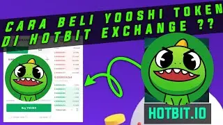 Cara beli yooshi di hotbit ?