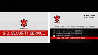 Security guard, supervisor, gunman ect.