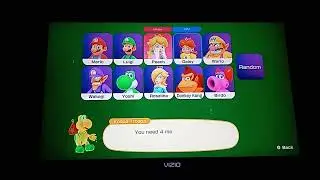 Mario Party Superstars - Princess Peach Select Character Animation