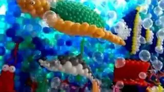 Fundo do mar. Mais um com assinatura Cenario baloes