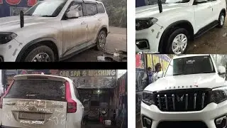 Scarpio 🇳‌ washing || vaccum cleaning || hydraulic washing || tyre washing || foam washing|| Polish 