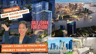 River views condo for sale in Cambodia | Property Investment | Phnom Penh City