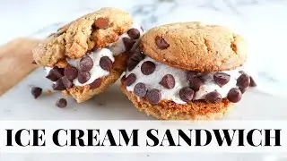 HEALTHY ICE CREAM SANDWICH: vegan paleo recipe